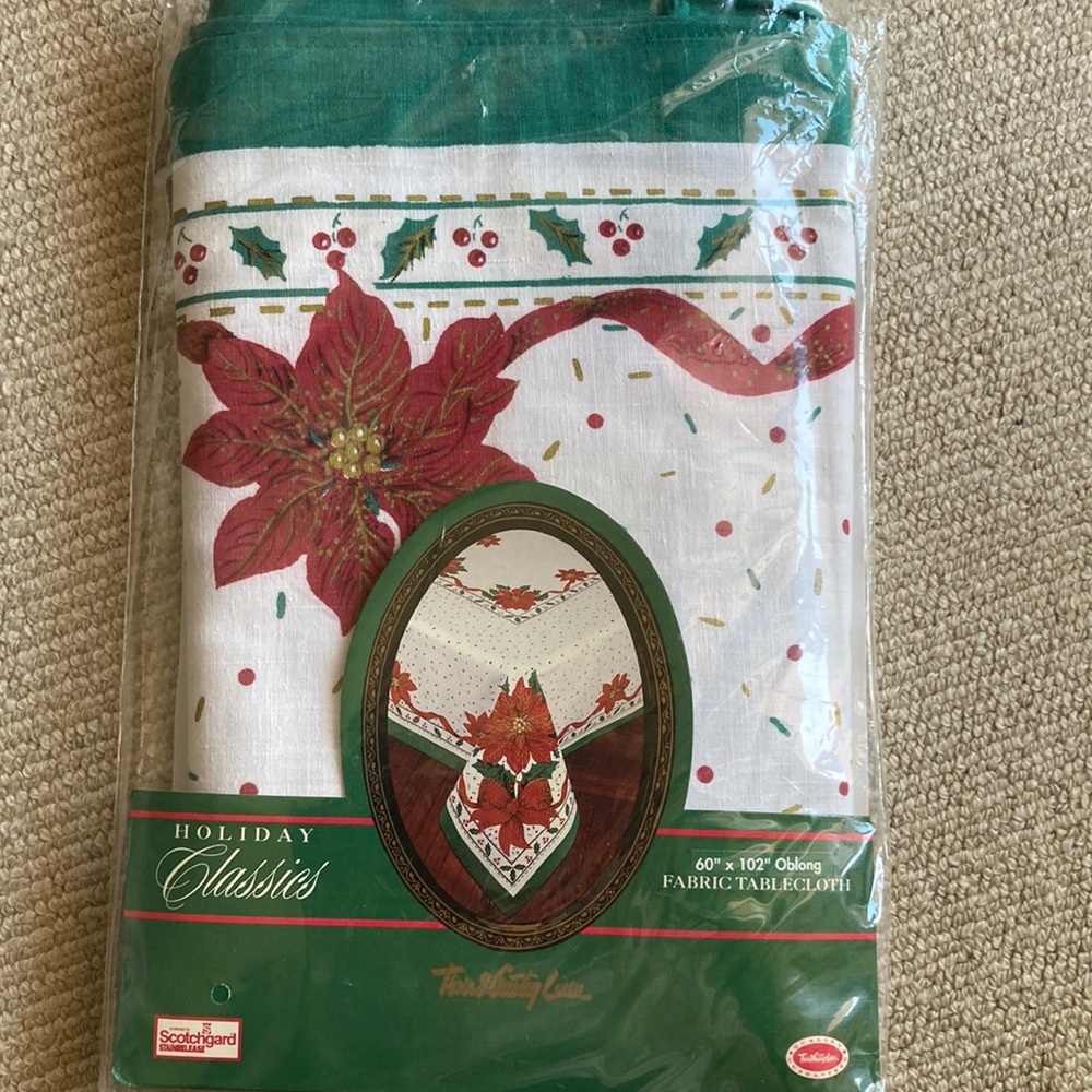 Christmas Holiday Tablecloth